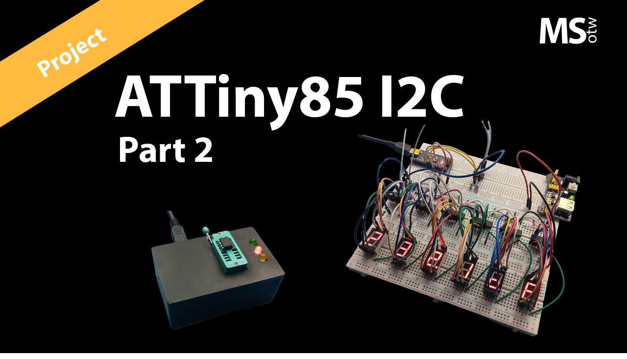 ATTiny85 Display Module Part 2